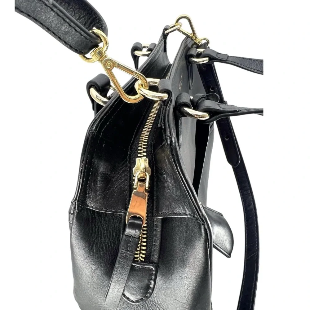 Radley London Upper Grove Satchel Zip Top Crossbody Strap 2 Handles Zipper
